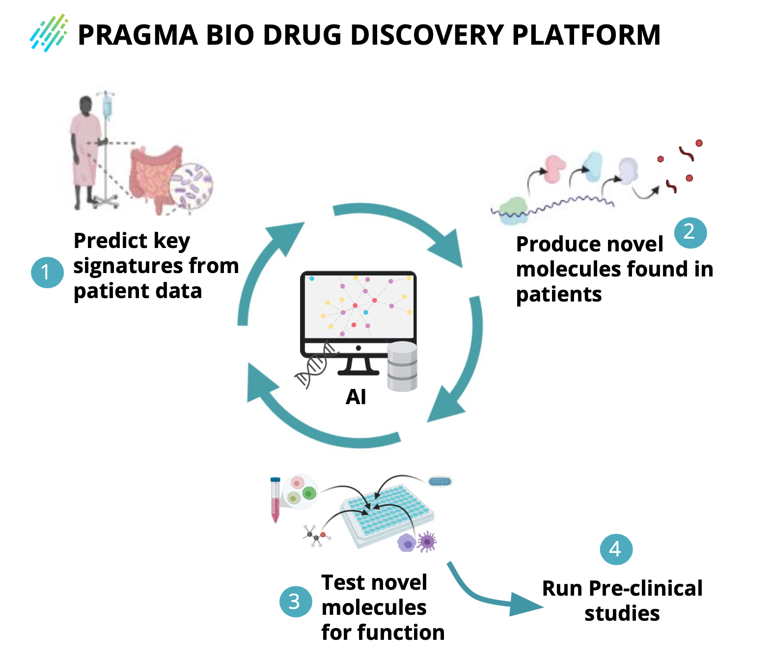 Pragma Bio recherche des traitements contre le cancer cachés dans notre microbiome