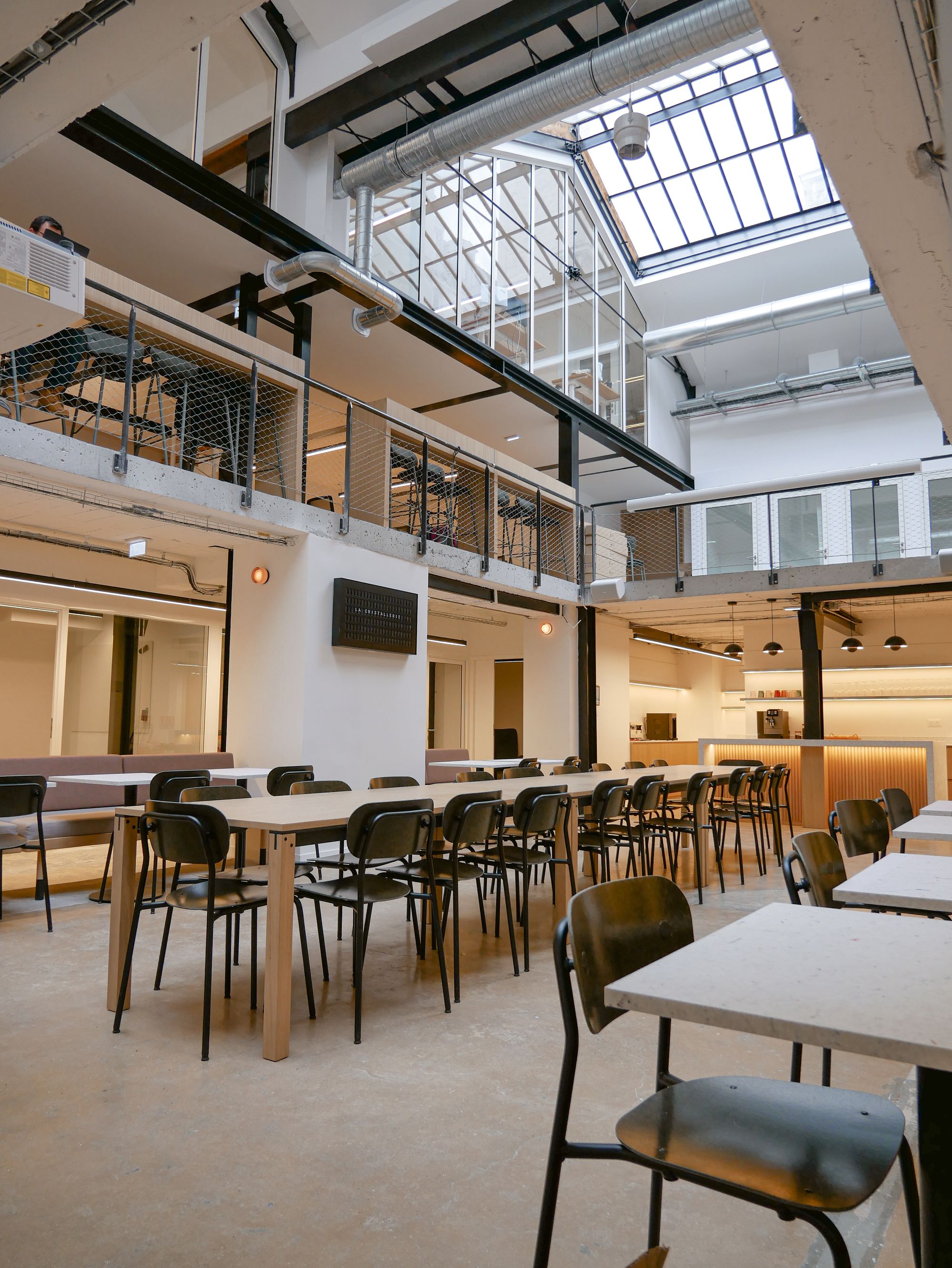 Le nouveau bureau d'Hexa La Cristallerie