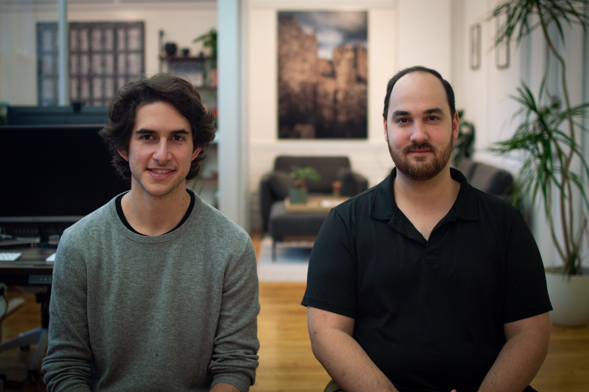 Abiel Gutierrez et Andres Santos, co-fondateurs de Comun