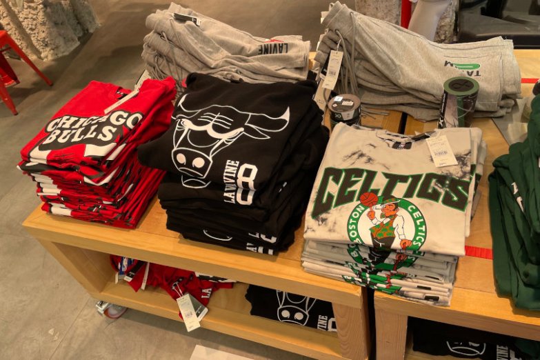 Produits NBA à Paris