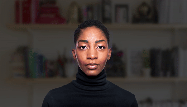 Tavus : simulation montrant comment le modèle Phoenix NeRF cartographie le visage d'un utilisateur pour créer une réplique réaliste