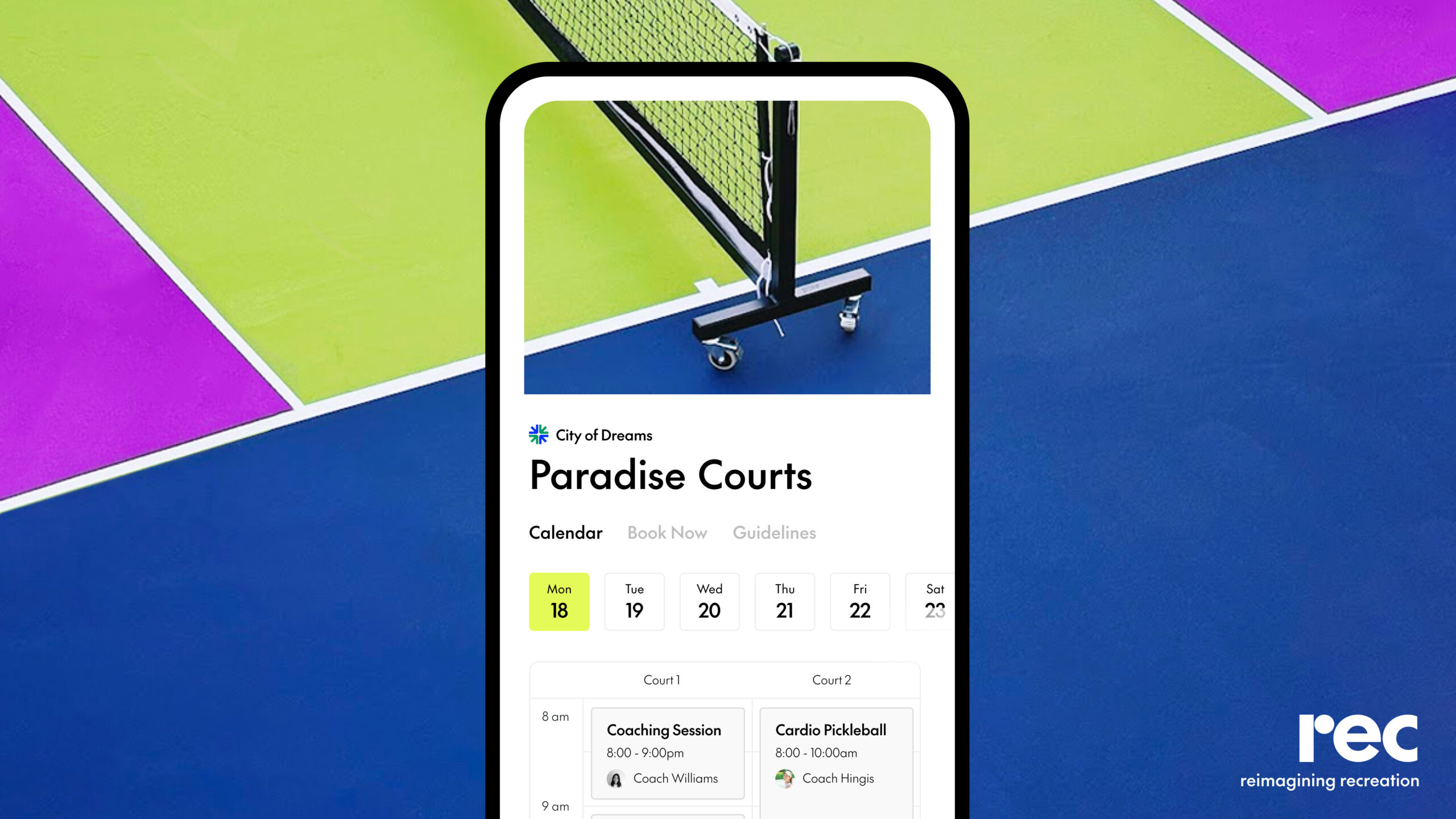 Rec sort de la furtivité pour moderniser la gestion et la réservation des parcs et loisirs