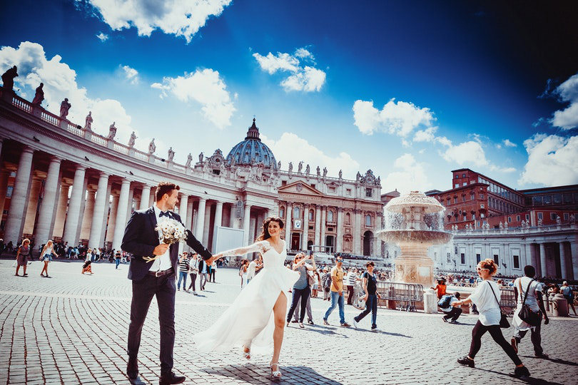 Photo de mariage artistique