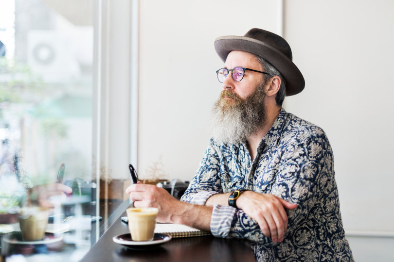 Entrepreneur pensant