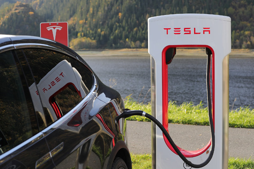 Chargement du Tesla Model X