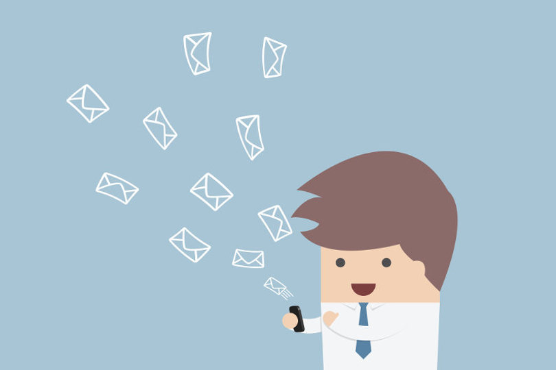 Envoi d'e-mails froids