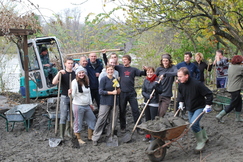 Faire du bénévolat dans un parc public