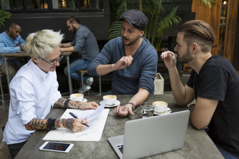 Réunion des clients