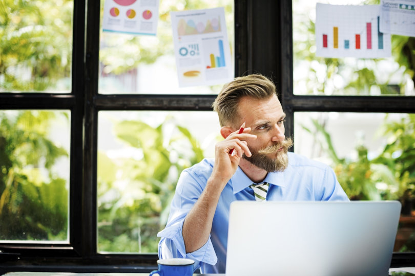 Entrepreneur apprenant l'IA