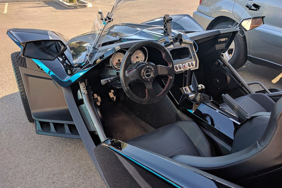 Polaris Slingshot Cockpit