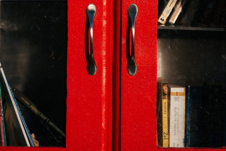 Armoire en acier vintage