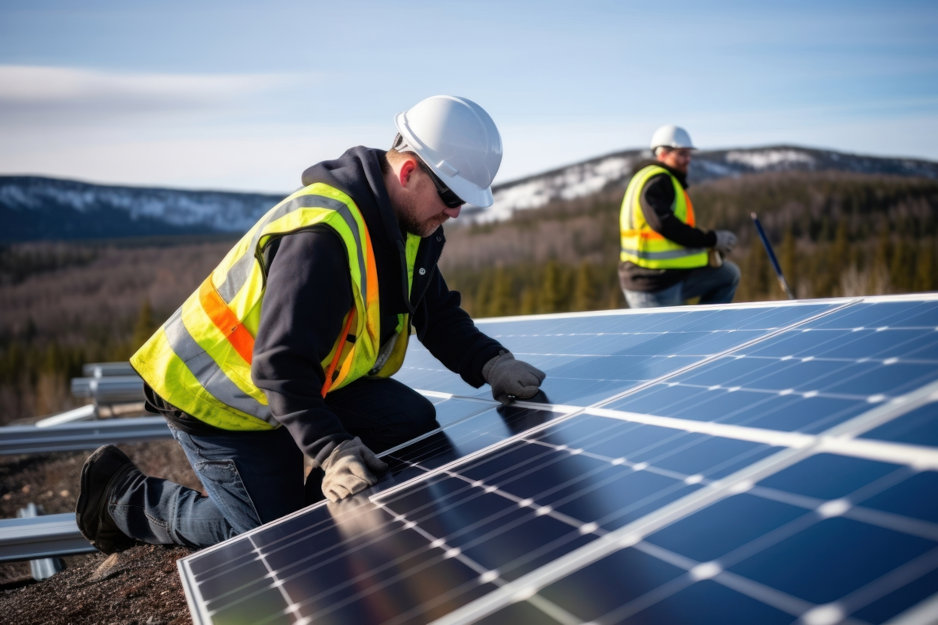 Vêtements de travail de l'équipe en plein air