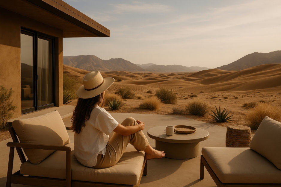 Hébergement dans le désert de Dubaï