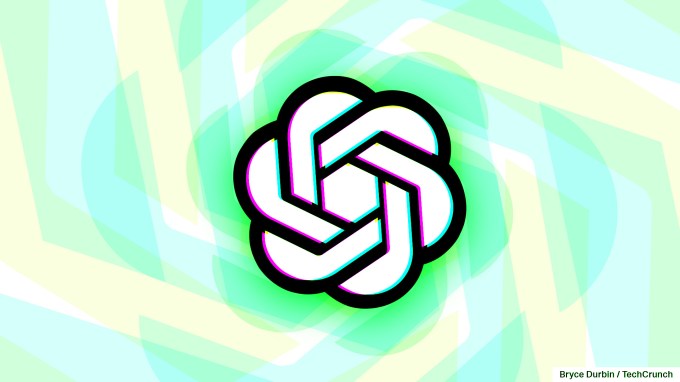 Logo OpenAI avec des couleurs pastel en spirale (Crédits image : Bryce Durbin / TechCrunch)