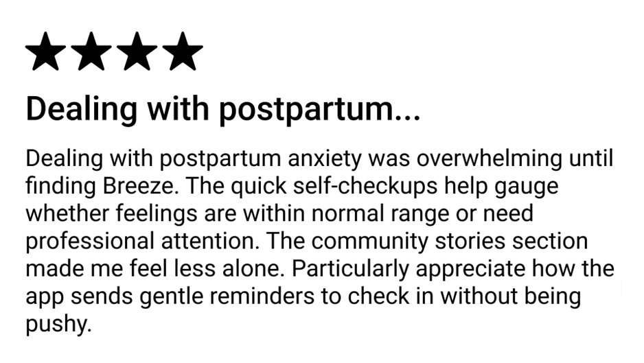 Examen de l'application Breeze 9