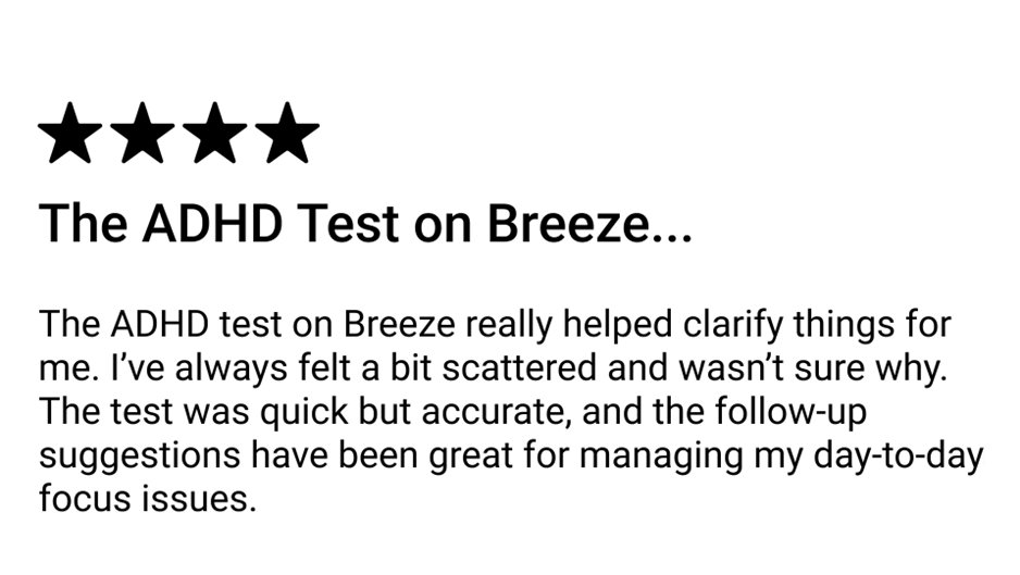 Examen de l'application Breeze 7