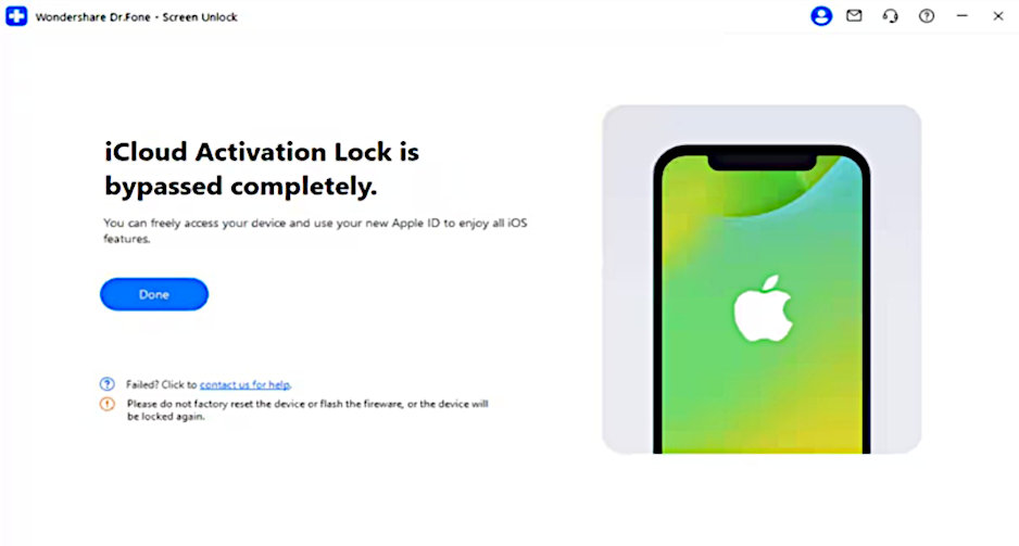 Wondershare Dr. Fone - étape 3
