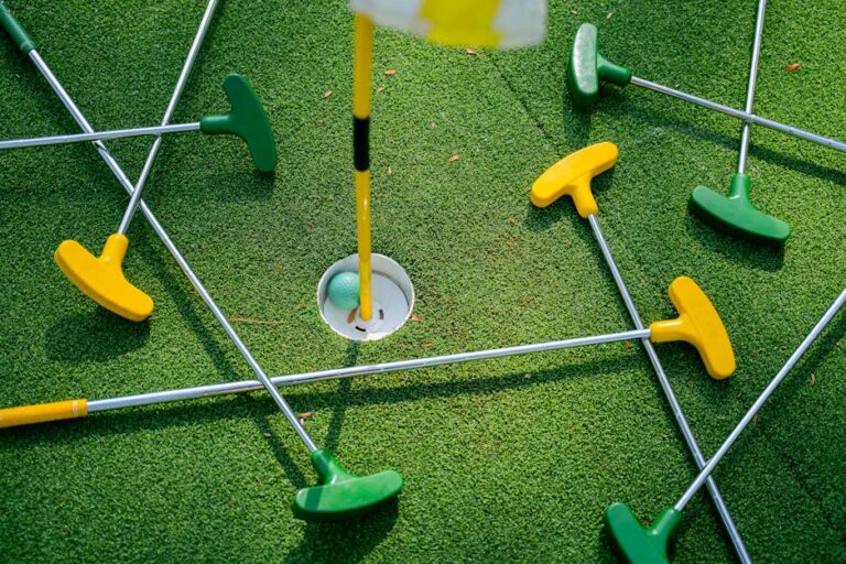 4 façons de rendre votre jeu de mini-golf plus agréable