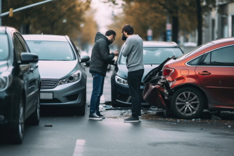 Témoin d'un accident de voiture