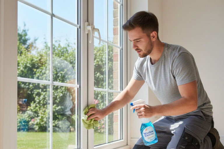 Les fenêtres et les portes en plastique nécessitent plus qu'un simple nettoyage rapide