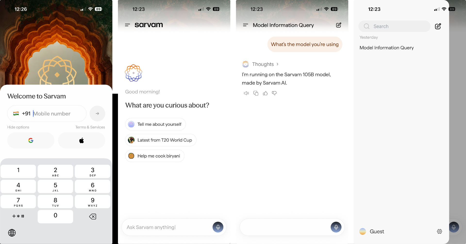 L'indien Sarvam lance l'application de chat Indus AI alors que la concurrence s'intensifie