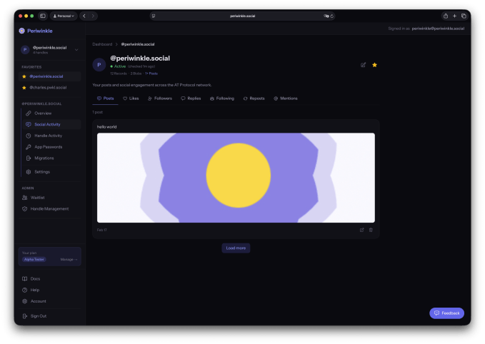 Periwinkle rend les médias sociaux auto-hébergés encore plus faciles sur le protocole AT de Bluesky