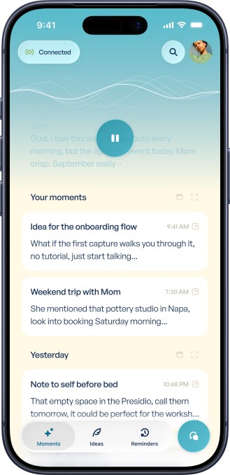 Un ancien ingénieur Apple lève 5 millions de dollars pour un pendentif de prise de notes qui enregistre uniquement votre voix