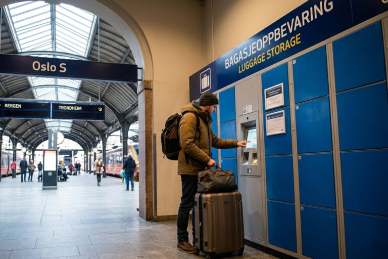 Consigne à bagages Oslo – Des endroits sûrs, abordables et pratiques
