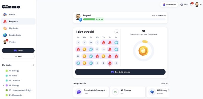 L'application d'apprentissage de l'IA Gizmo passe au niveau supérieur avec 13 millions d'utilisateurs et un investissement de 22 millions de dollars