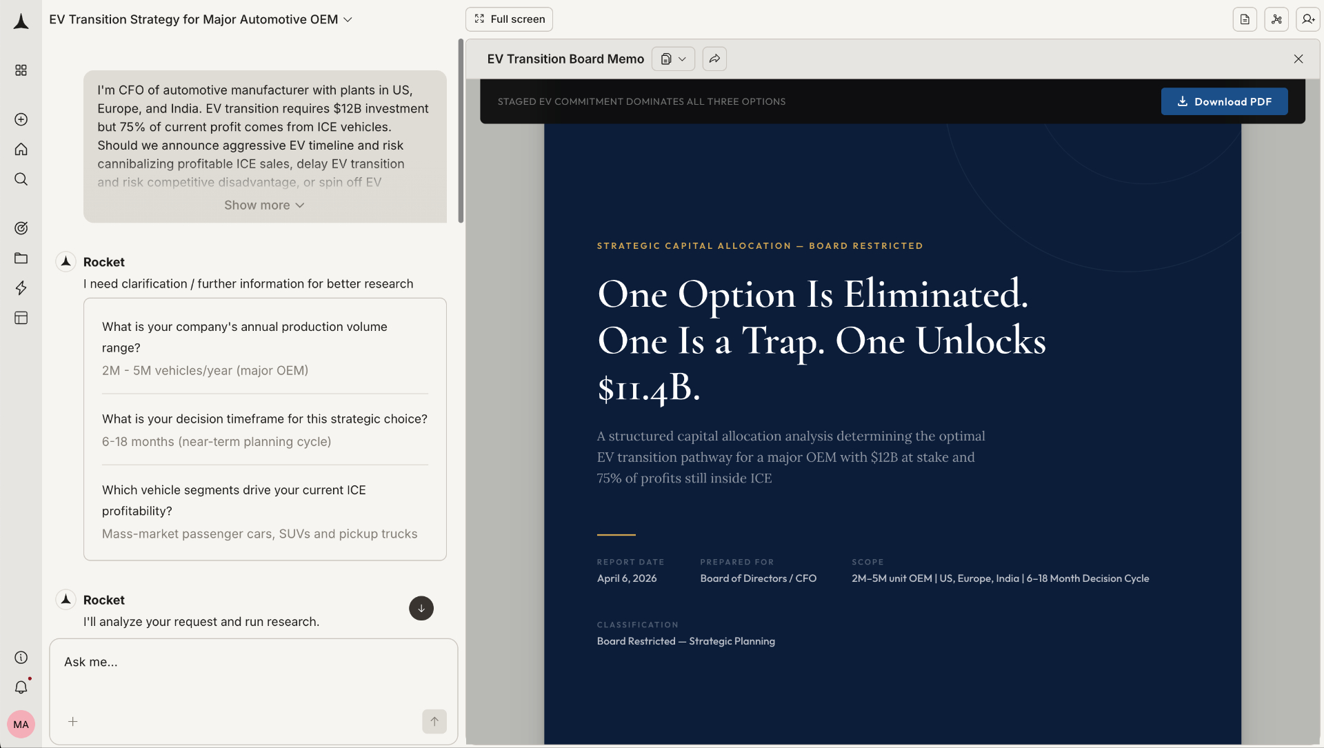 La startup d'IA Rocket propose des rapports de style McKinsey à une fraction du prix