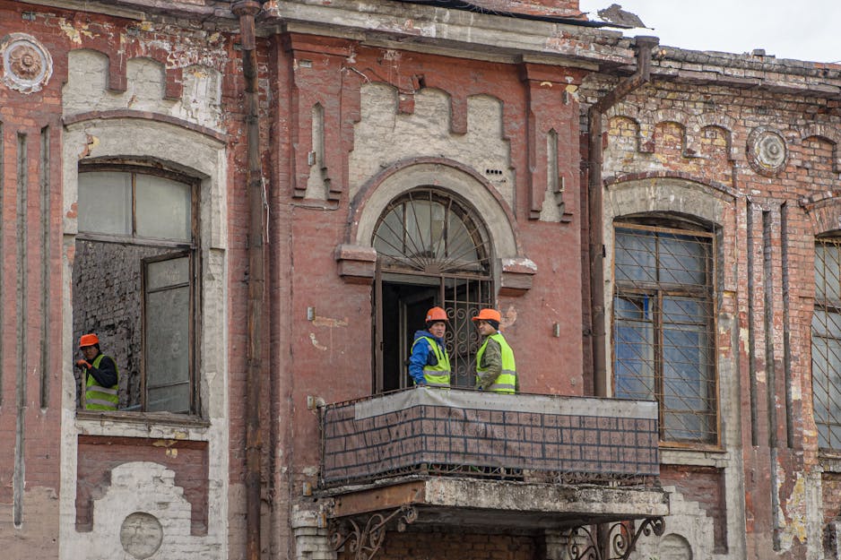 Restauration d'un bâtiment ancien