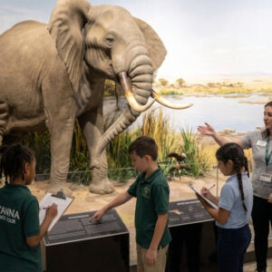 Explorez la faune africaine au Musée des sciences naturelles de Houston