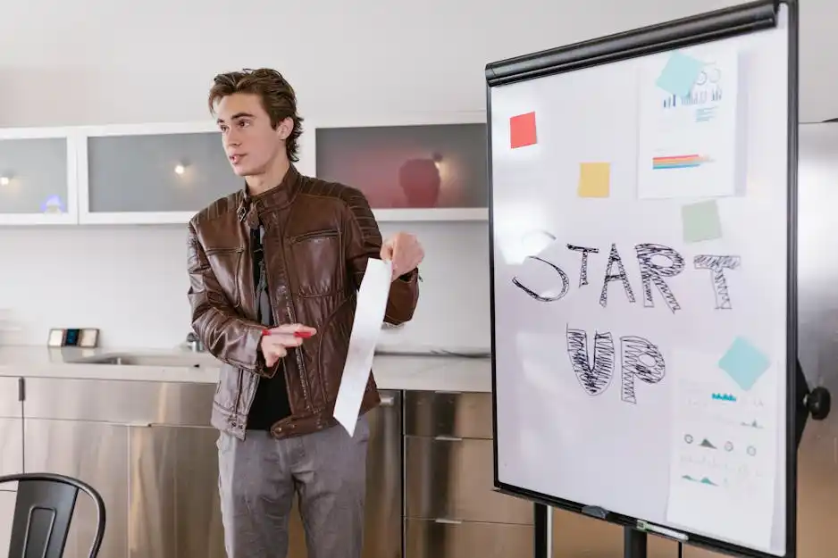 Briefing des fondateurs de startups