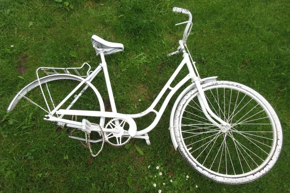 Vélo cassé