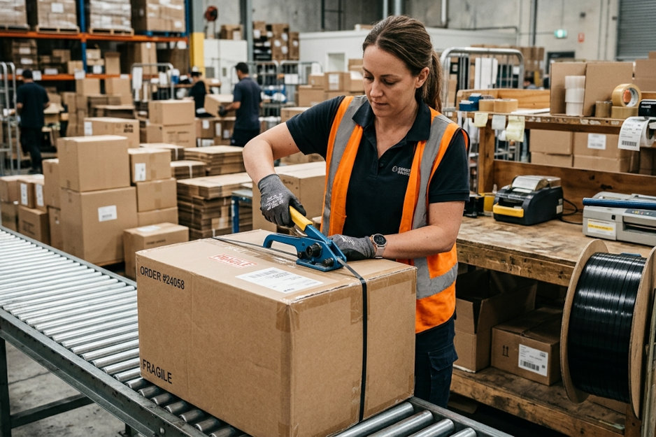 Quelles largeurs de bande en plastique conviennent le mieux à différentes dimensions de produits ?