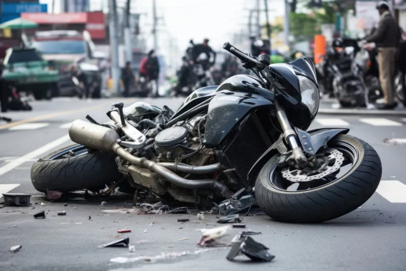 Accident de moto