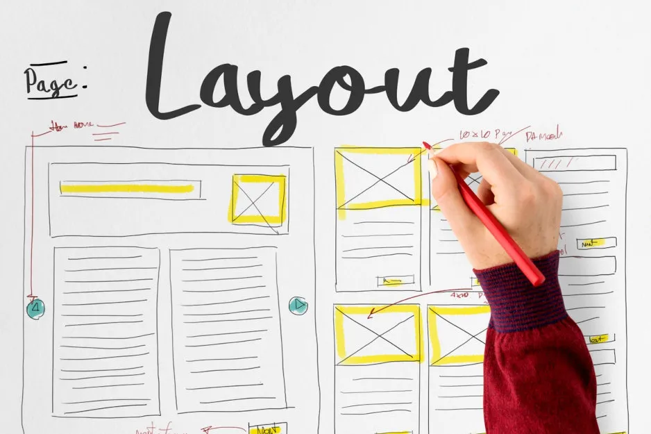 Mise en page de conception Web