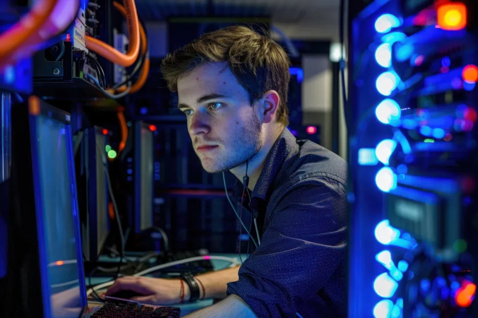 Technicien en câblage réseau