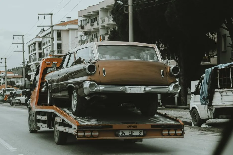 Remorquage de voiture