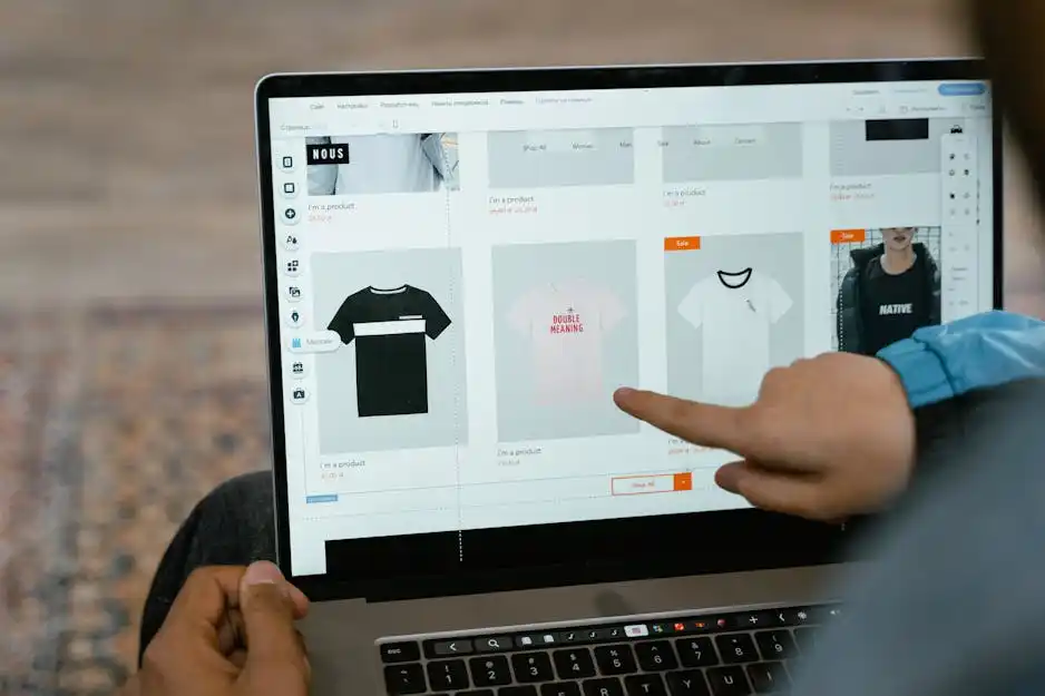 Les gens font leurs achats en ligne